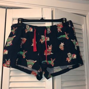 Old Navy sleep shorts, size Medium